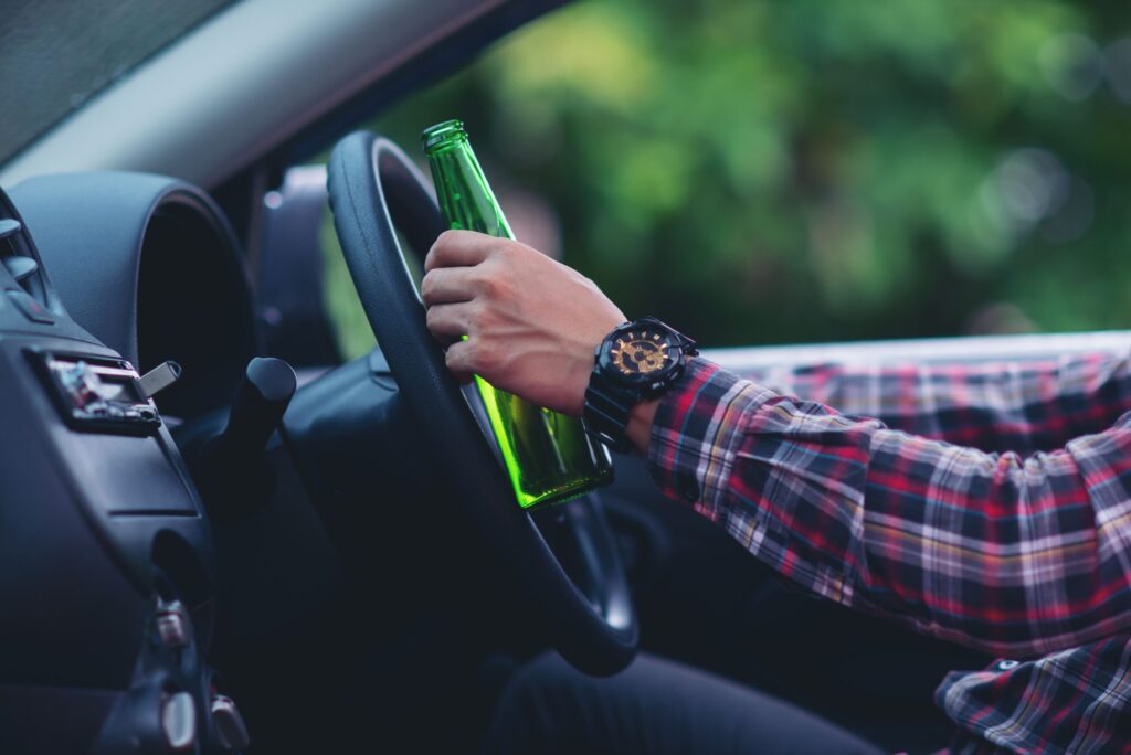 Drinking while driving